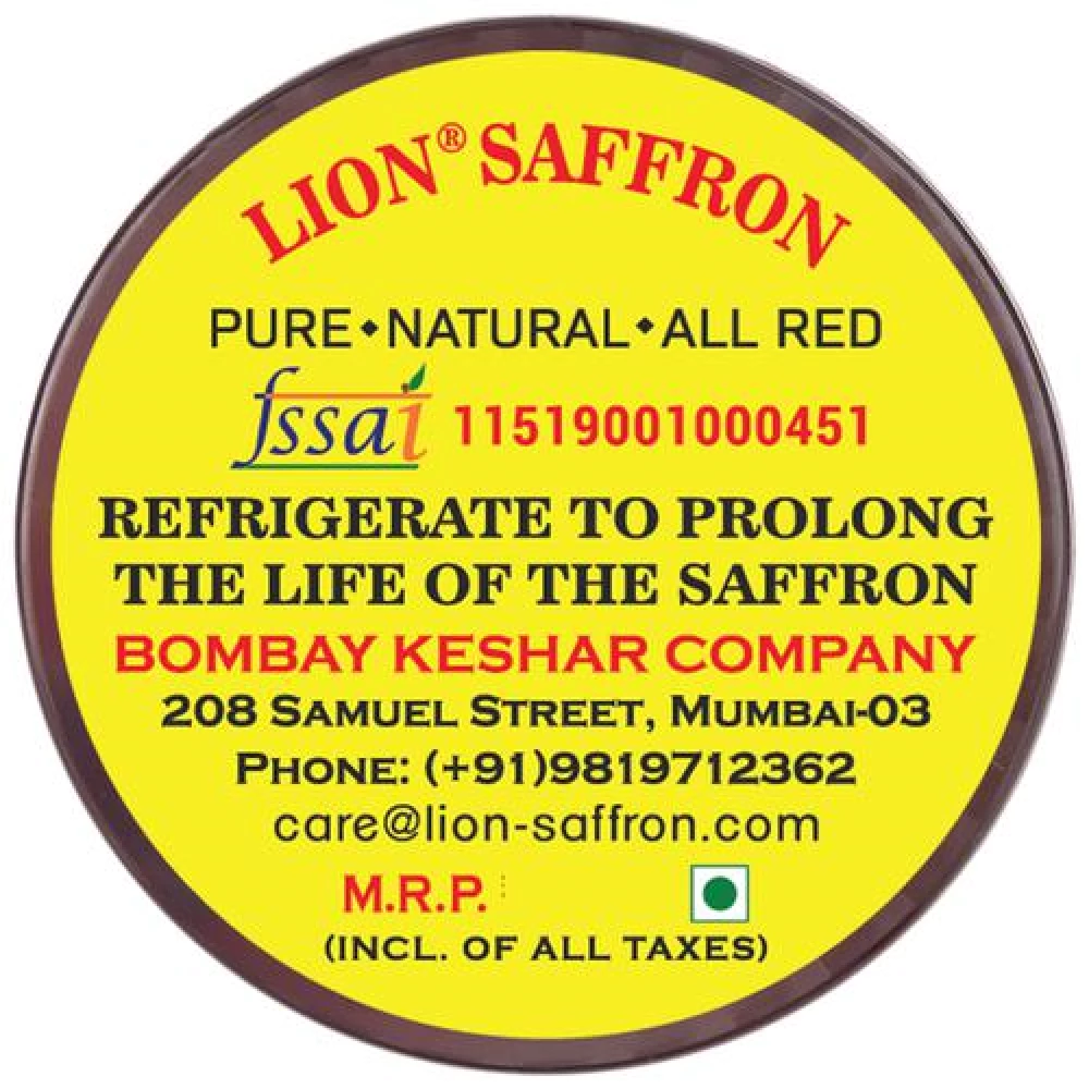 LION SAFFRON Kashmiri Mongra Kesar Grade A++ - Used For Cooking, 0.5 g-3.webp